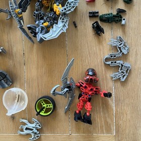 Lego Bionicle Lot Parts Pieces Vintage
