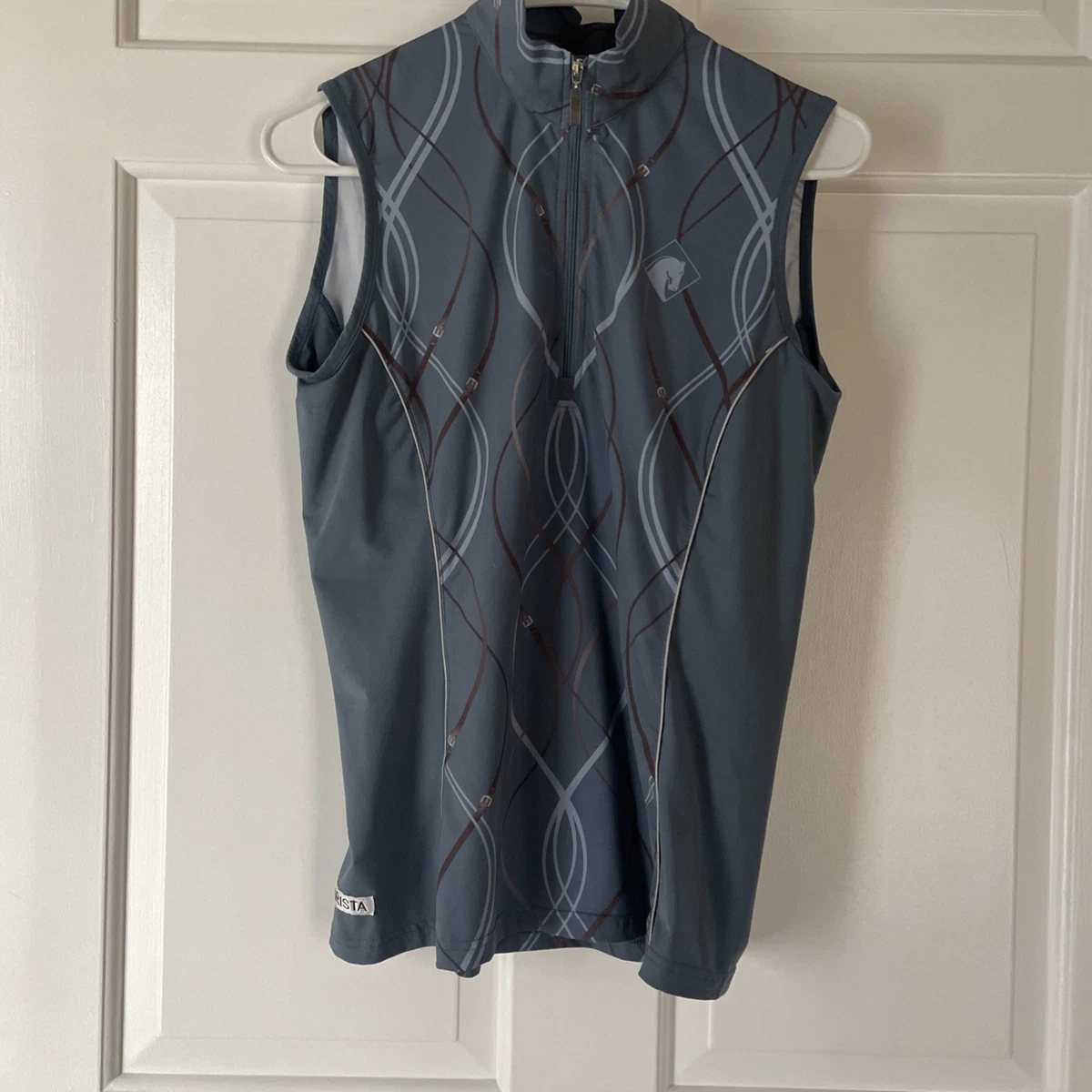 Gilet Arista Equestrian Heritage Plaid épices – M – Neuf Canada