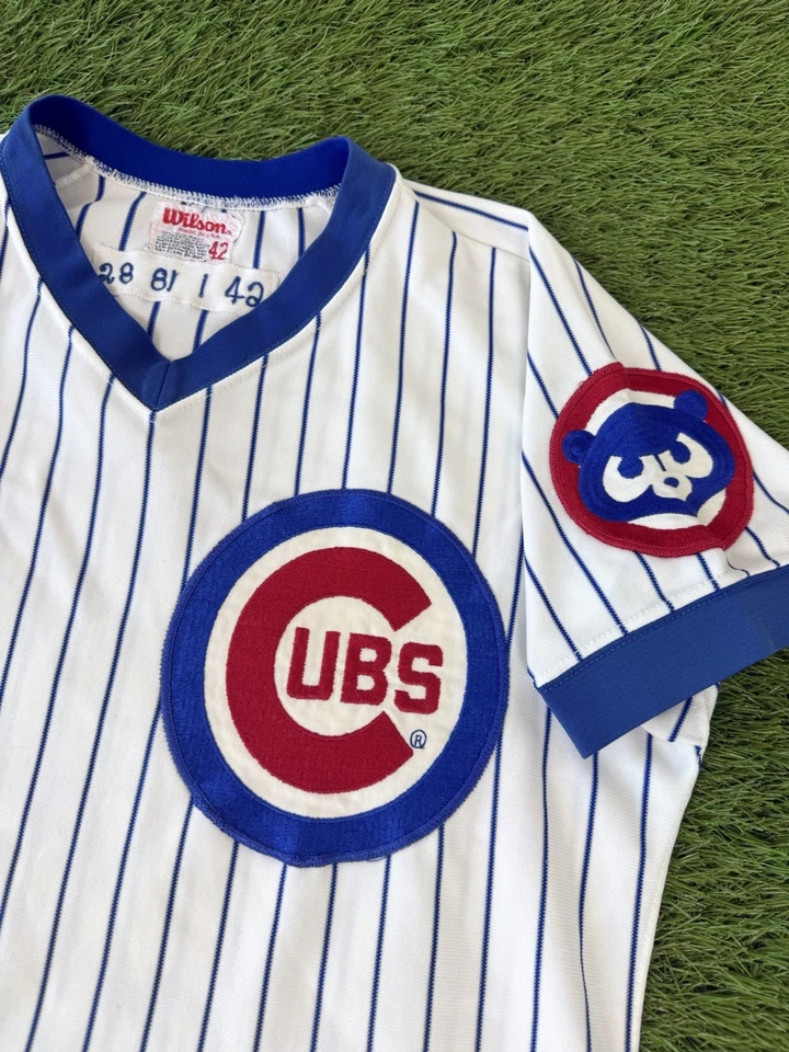 Bill Buckner Chicago Cubs 1981 Team Issued MLB Baseball Game Jersey Vintage Used - Image 4 of 4