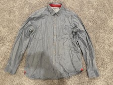 Men's Shirt Ted Baker Size 6 Sleeve Button Down