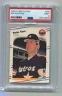 1988 Fleer Glossy NOLAN RYAN - Card #455 - HOUSTON ASTROS  PSA 9