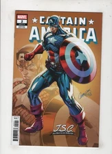 Captain America #2 (773) JSC Variant (Marvel 2025) Hi Res Scan