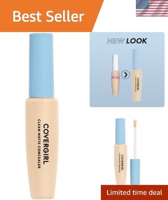 Matte Oil-Free Concealer with Brightening Pigments - Ideal for All Skin Types