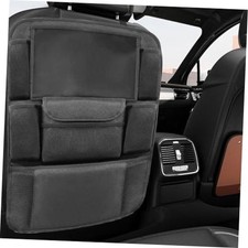 Car Backseat Organizer, Large Capacity Waterproof Auto Back Seat Kick Mats 1PC