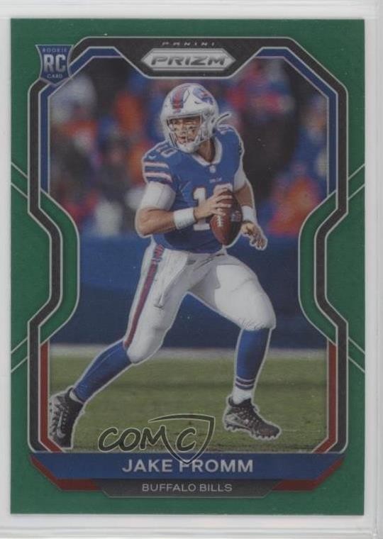 2020 Panini Prizm Rookie Green Prizm Jake Fromm #310 4z8