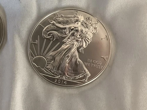 2014 American Silver Eagle 1 OZ .999 Fine Silver BU Uncirculated