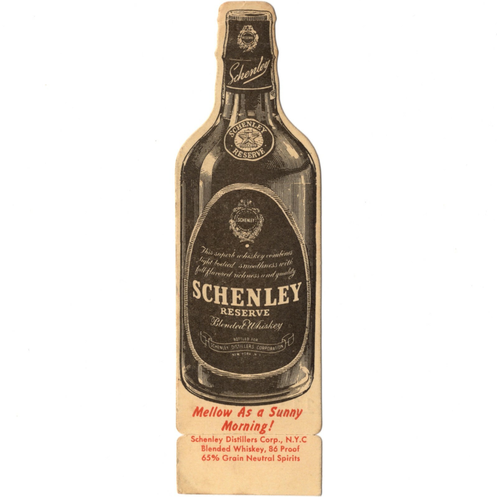 CELEBRITY NITE Concert Ticket Stub NEW YORK NY 8/30/47 MSG SCHENLEY WHISKEY Rare