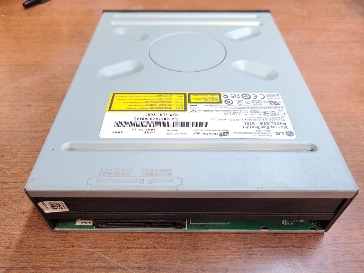 OEM LG BLACK 6X BD-R 2X BD-RE 16X DVD+R SATA SUPER-MULTI BLU