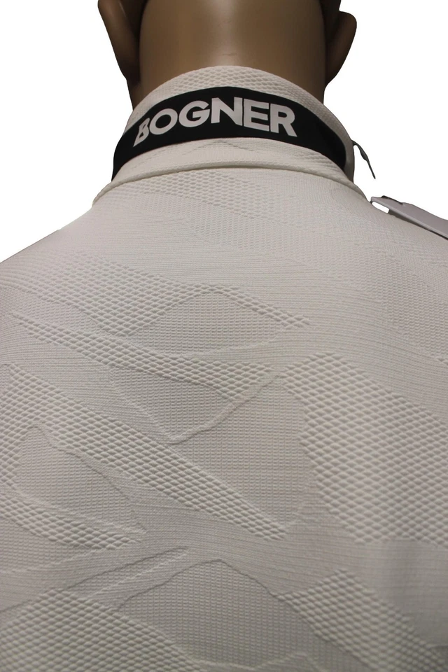 Suéter de esquí deportivo Bogner Joscha para hombre blanco negro talla L Foto 3 de 4