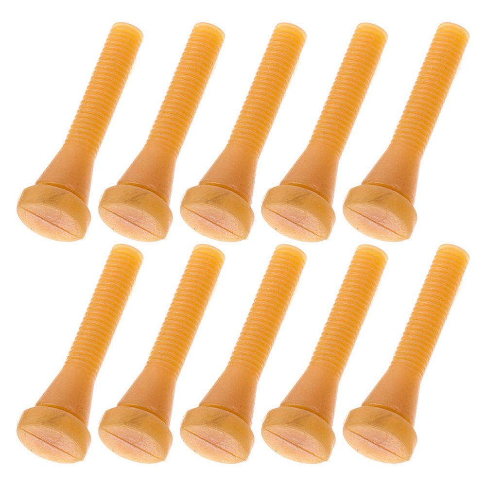 10Pcs Chicken Plucker Drill Attachment Poultry Plucking Fingers Removal