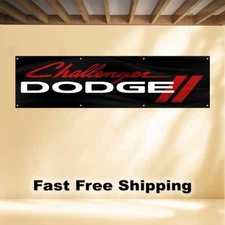 DODGE CHALLENGER 2'X8' BANNER FLAG CHRYSLER MOPAR CHAGER