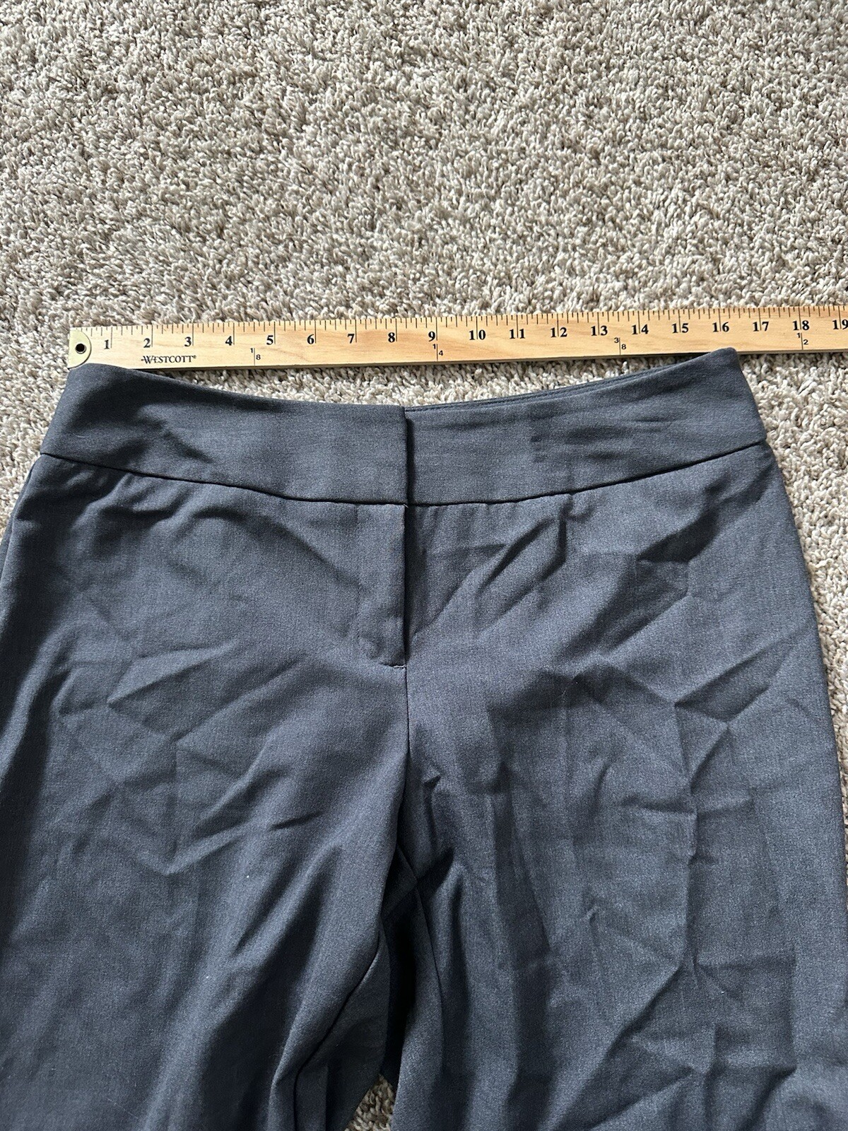 Covington Essentials Stretch Gray Boot Cut Dress … - image 8