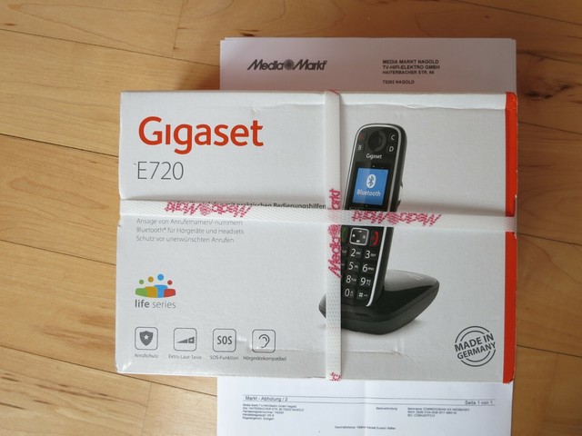 gigaset e720hx test