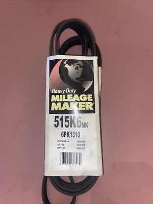 Serpentine Belt-Multi-V Mileage Maker 515K6MK