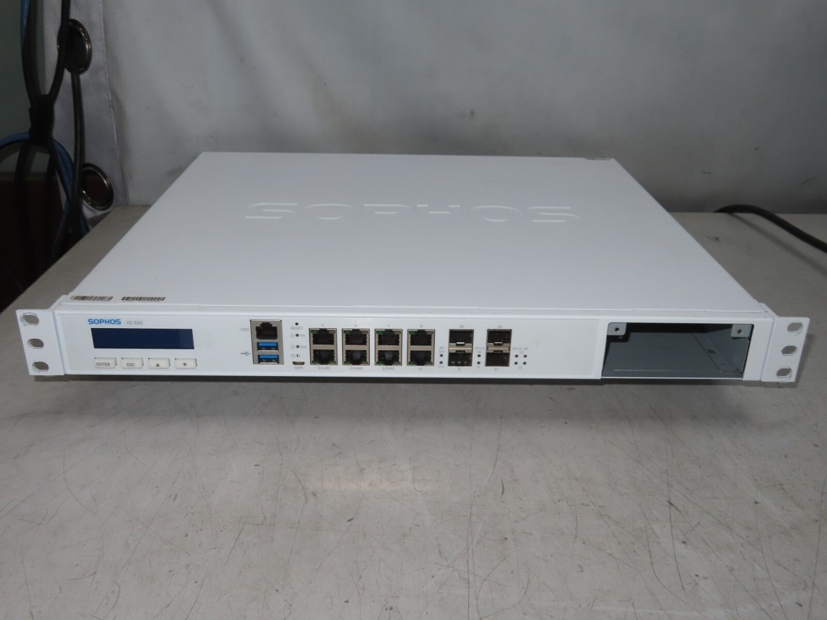 Sophos XG 330 Rev 2 Security Appliance **TESTED** | eBay