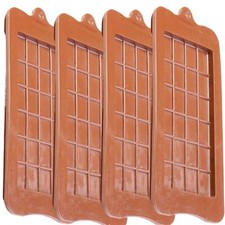 Onlineforu LTD Bar Shape Silicone Chocolate Mould – Reusable Baking Mould Tray