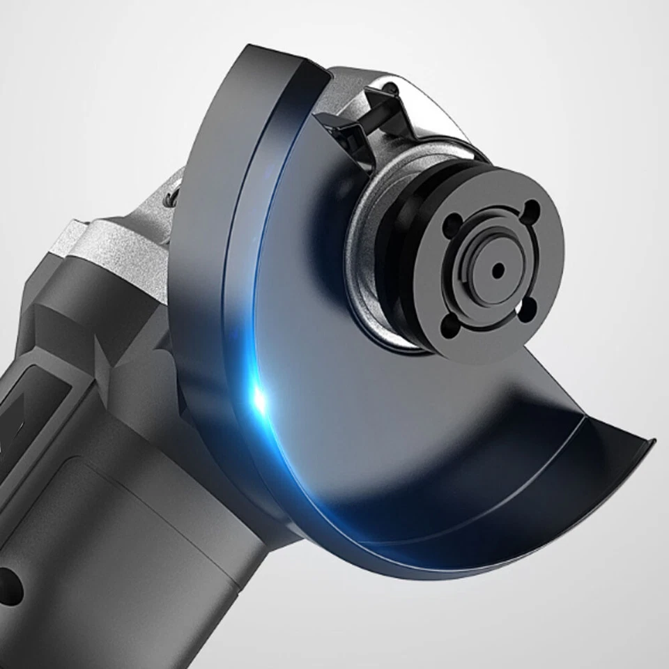 21V Cordless Angle Grinder Brushless 3.0Ah Battery and Charger + Case - Image 4 of 4