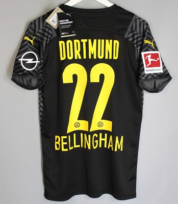 NEW BORUSSIA DORTMUND 2021 2022 AWAY FOOTBALL SHIRT JERSEY TRIKOT