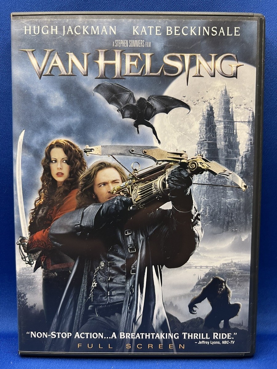 Van Helsing Full Screen DVD Hugh Jackman Previously Viewed Monster