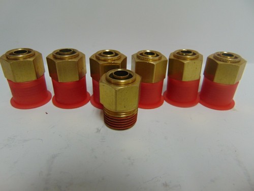 EATON 1/2" MALE PUSH LOCK CONNECTORS ***LOT OF 7***