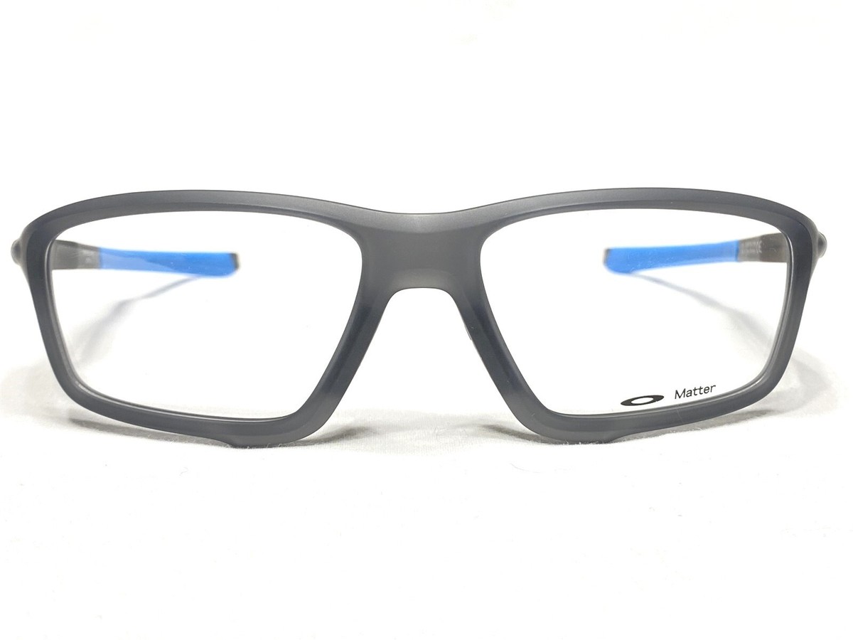 NEW Oakley Crosslink Zero OX8076-0156 Mens Satin Grey Smoke NEW Oakley Crosslink Zero OX8076-0156 Mens Satin Grey Smoke