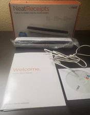 Neat Receipts Mobile Scanner & Digital Filing System w/ Box
