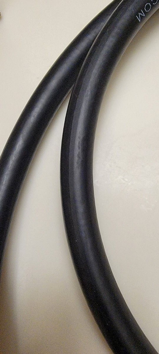 AC PERFORMANCE Blue NBR Push-On Hose Fuel Line - 5/16" ID, 5 Feet, For E85, Oil, Coolant Systems