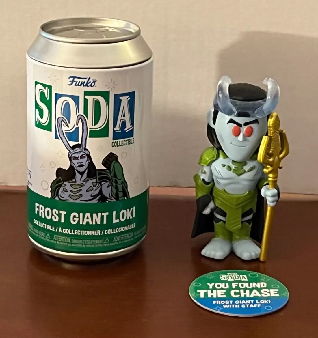 Marvel's What If Frost Giant Loki Vinyl Funko Soda Figure