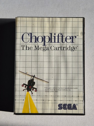 Jeu SEGA Master System - Shinobi - Sans Notice - Bon état