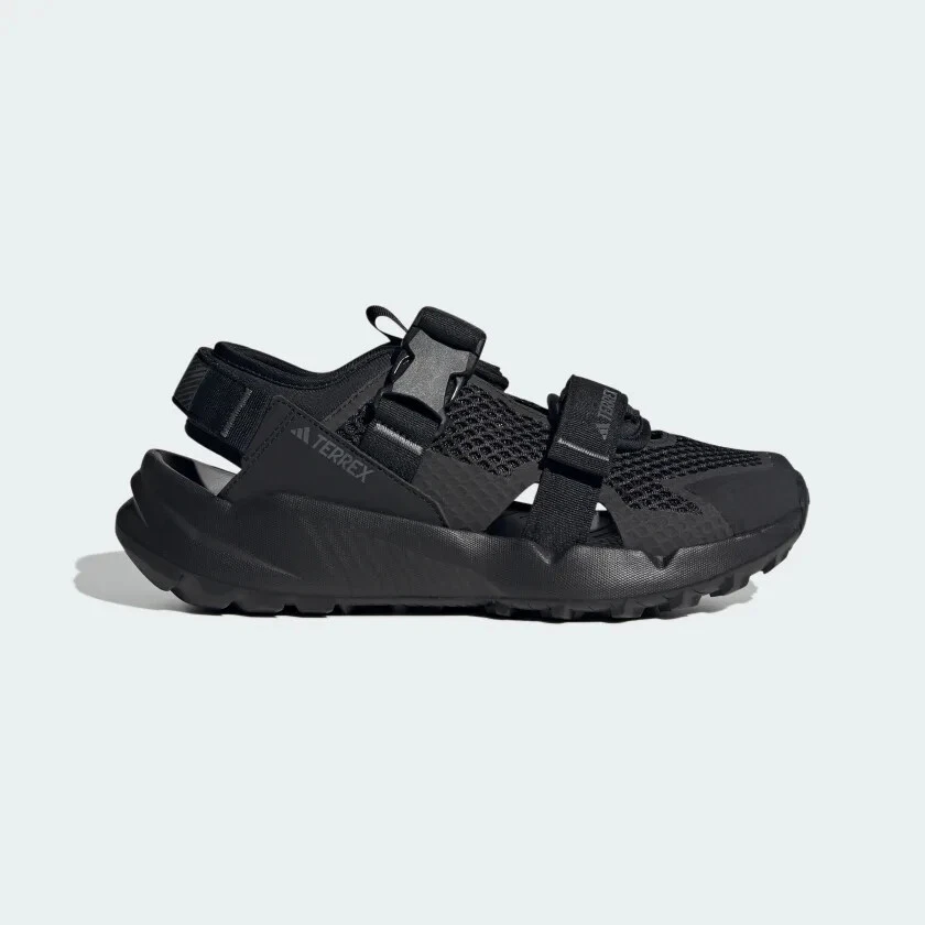 adidas TERREX HYDROTERRA AT SANDALS in Black