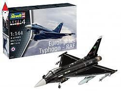 REVELL 1/144 EUROFIGHTER TYPHOON - RAF