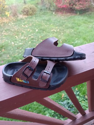 SUMMER SALE Birkenstock's Birki  ''Haiti''  Sandals  Boys size 2  NEW