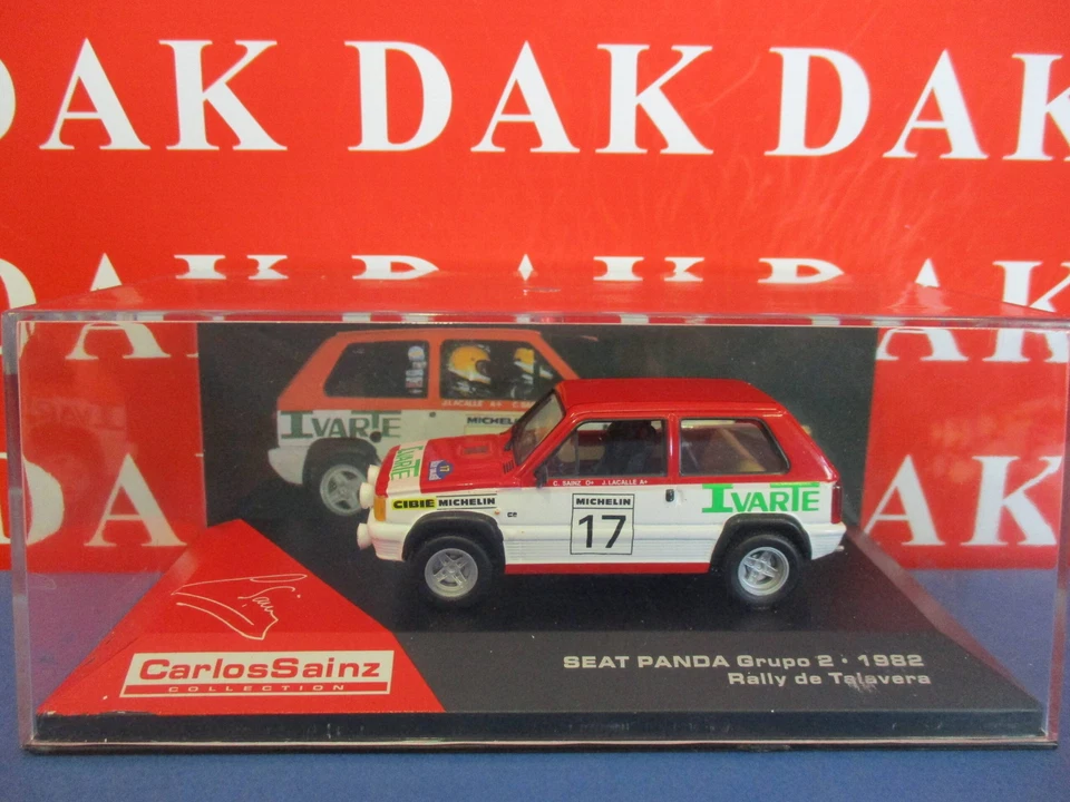 Die cast 1/43 Modellino Auto Seat Panda Rally de Talavera 1982 C. Sainz - Immagine 4 di 4