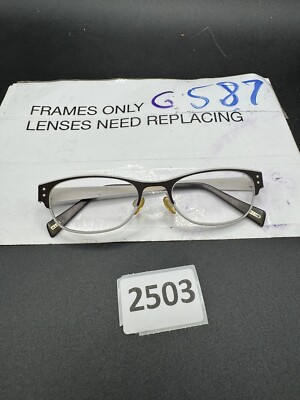 Kliik Denamrk K-462 936 Brown Grey Horn Rim Eyeglasses Frame 49-18-135 Kliik K-746 Eyeglasses - Daniel Walters Eyewear main image 4