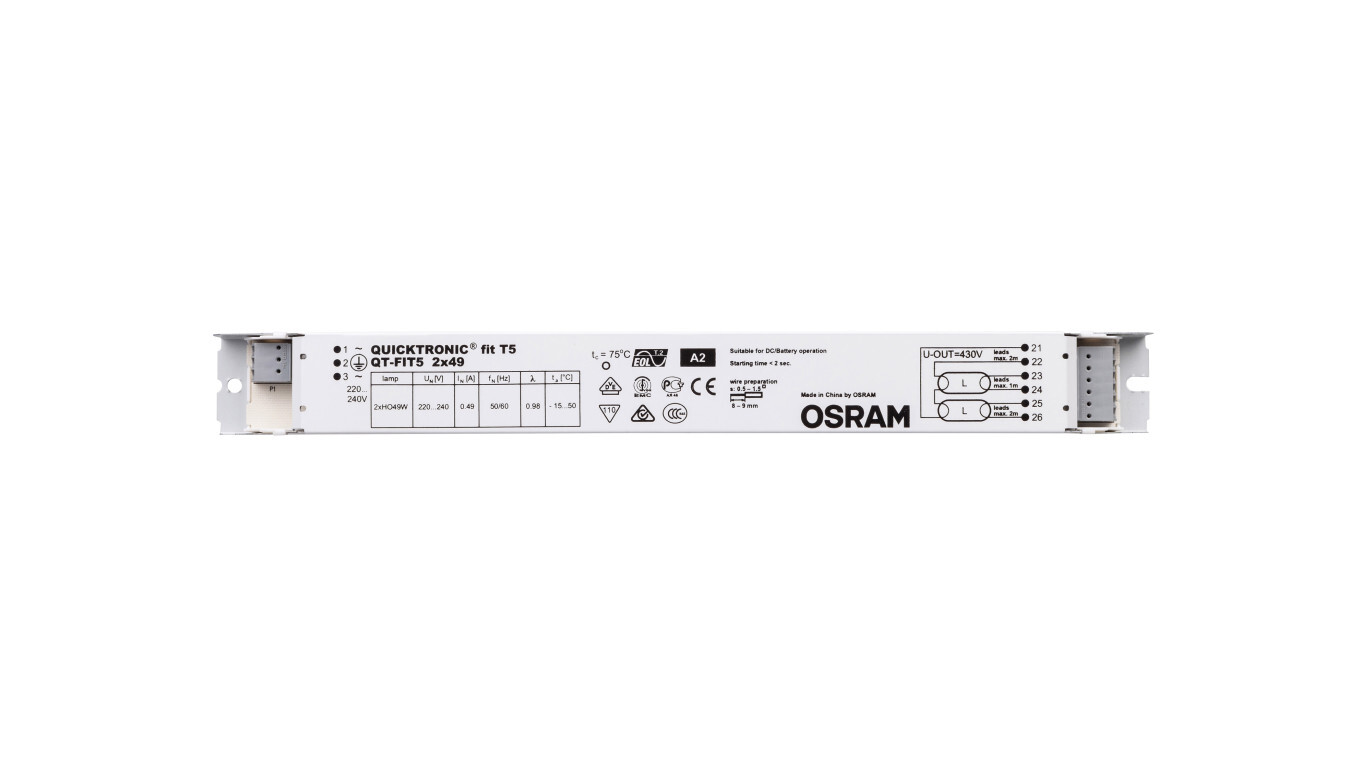 Electronic ballast QT-FIT5 2X49/220-240 4008321832153 /T2UK