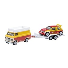 Hot Wheels Team Transport MG Metro 6R4 HW Rally Hauler Kid Diecast Toy Car HCR29