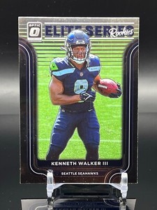 2022 Donruss Optic Elite Series Rookies Kenneth Walker III #ESR-16 Seahawks