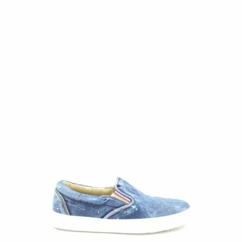 Scarpe da uomo blu Dsquared2