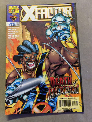 X-Factor #145, Marvel Comics, 1998.