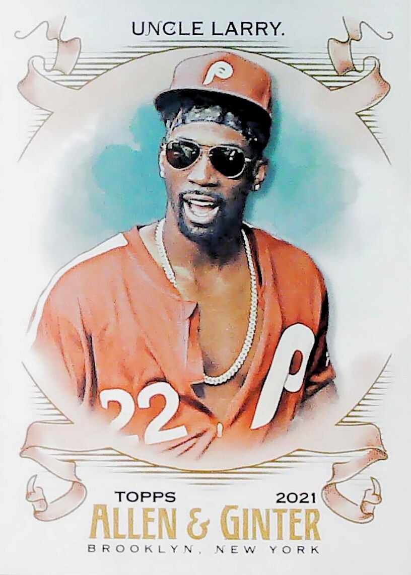 2021 Topps Allen and Ginter #207 Uncle Larry Andrew McCutchen Philadelphia