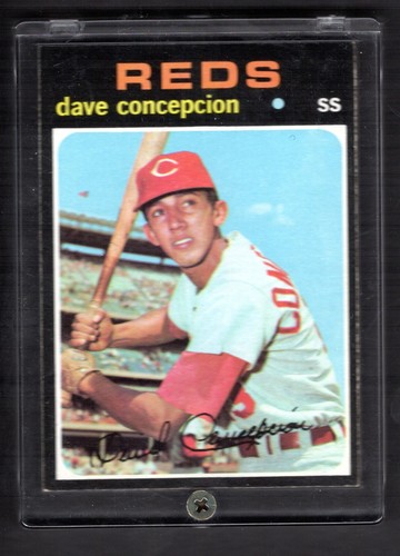 1971 Topps #14 Dave Concepcion EX-EXMINT RC Strong Card