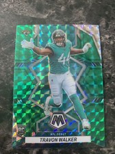 Travon Walker Rookie 2022 Panini Mosiac Football Green Prizm   #286