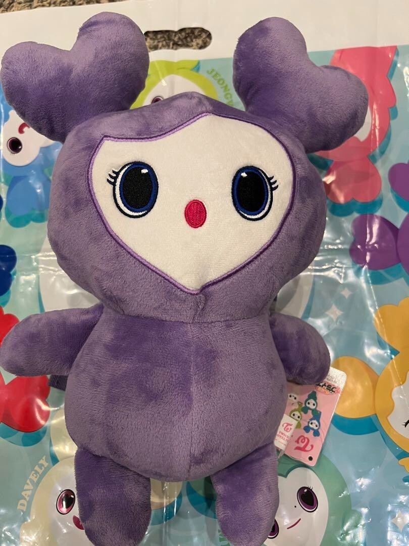 TWICE GIGO SET 3 Lovely Plush Backpack MINA SANA MOMO MIVELY