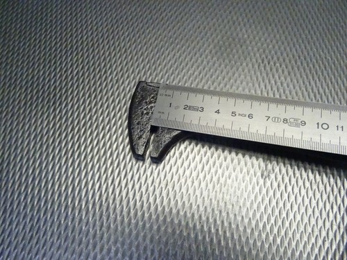 Alter Rollgabelschlüssel Franzose Engländer Werkzeug Verstellbar Gew. 339 Gr. - Bild 6 von 10