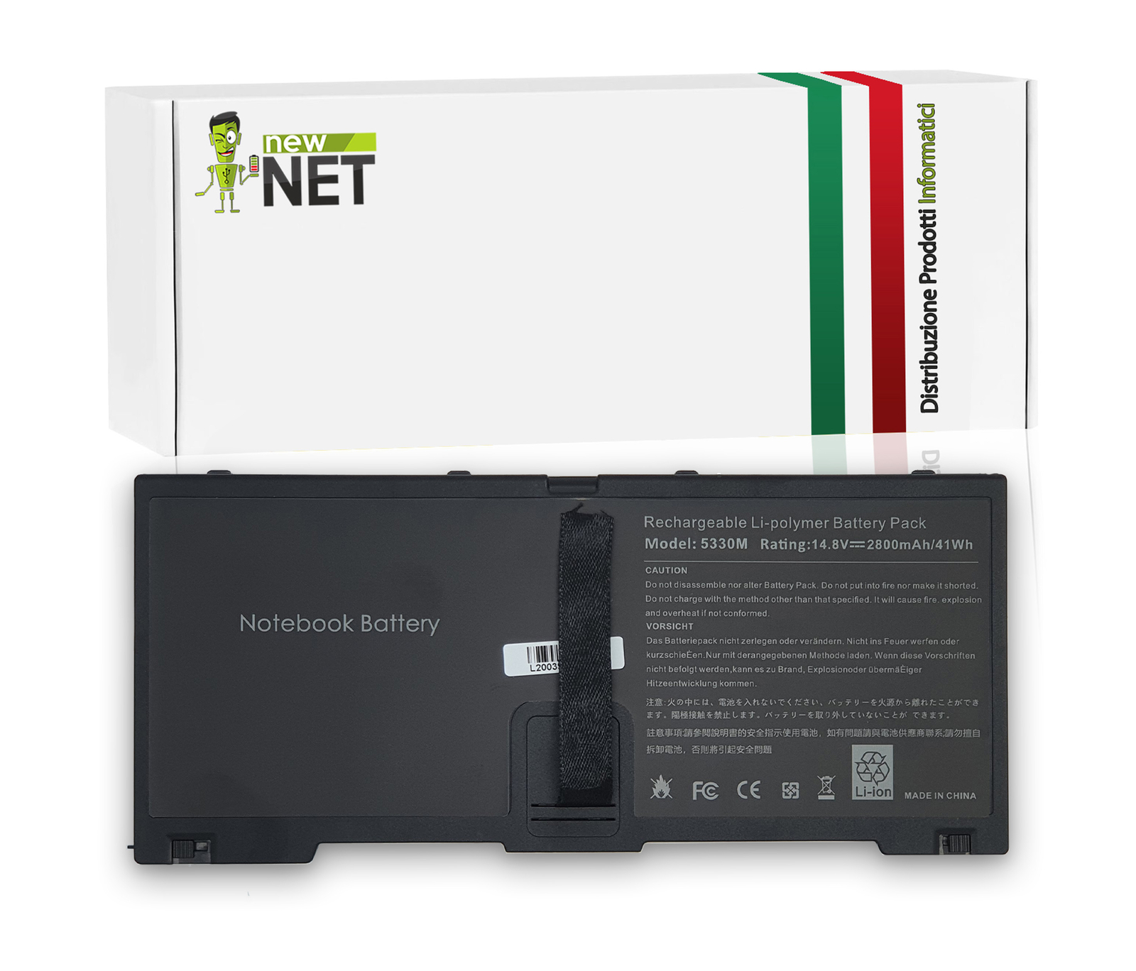 Batteria HP Probook 5330m FN04 | Autonomia Lavoro 635146-001 HSTNN-DB0H
