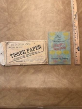 Antique Art & Decoration In Crepe & Tissue Paper Dennison Mfg Company 1902