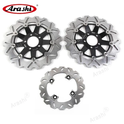Disque de frein arrière avant pour Kawasaki Z750S 2005 2006 Z750 2004 - 2006 - Photo 1/4
