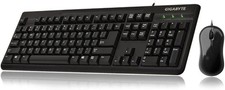 Gigabyte Keyboard and Mouse Combo Set Black GK-KM3100