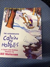 THE AUTHORITATIVE CALVIN AND HOBBES A TREASURY BY BILL WATTERSON BOOK - CG L17