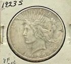1923 S VF Peace Dollar 90% SILVER $1 United States NICE Circulated Condition